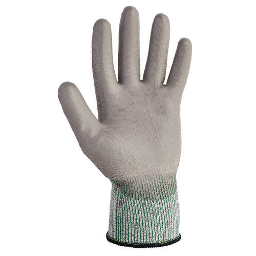 Image of KleenGuard G60 Level 3 Economy Cut Resistant Gloves, X-Large, Gray/Salt and Pepper, 12 Pairs/Carton