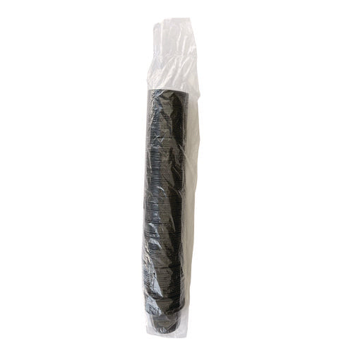 Image of Boardwalk® Souffle/Portion Cups, 4 oz, Plastic, Black, 2,500/Carton