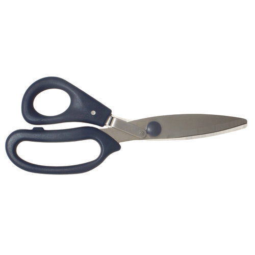 Image of Westcott® Power Pivot Shears, 8" Long, 3.5" Cut Length, Straight Blue Handle