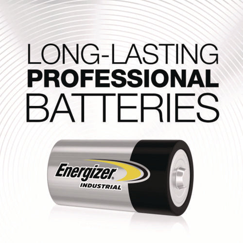 Image of Energizer® Industrial Alkaline D Batteries, 1.5 V, 12/box