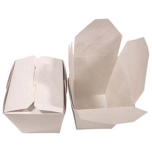 Image of Kari-Out® Food Pail, 32 oz, 4 x 3.69 x 4.55, White, Paper, 400/Carton