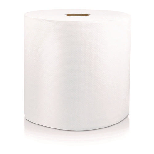 Image of Livi® VPG Select Hard Wound Roll Towel, 1-Ply, 8" x 800 ft, White, 6/Carton