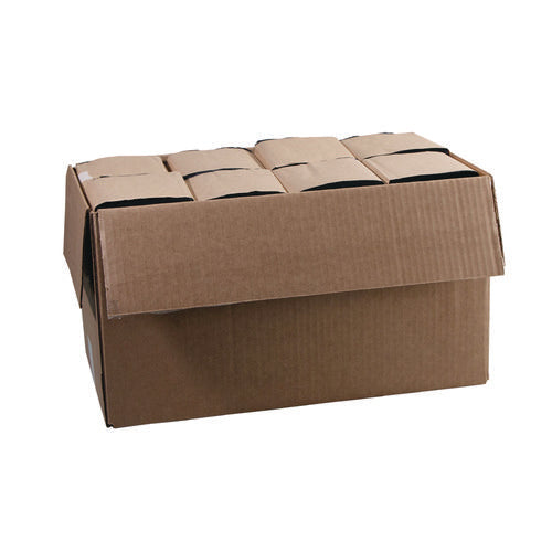 Image of Paterson Beverage Napkins, 1-Ply, 9 x 9, Black, 4,000/Carton