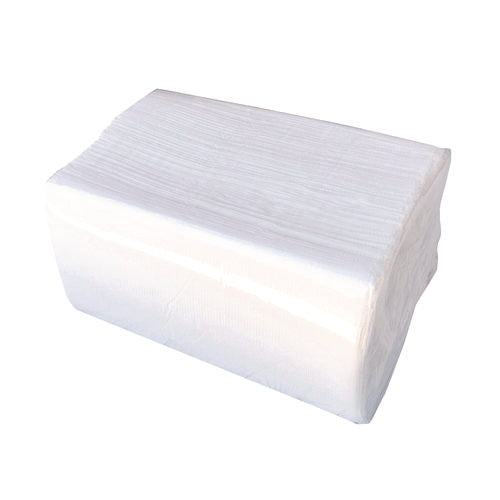 Image of GEN Dinner Napkins, 2-Ply, 14.5"W x 16.5"D, White, 150/Pack, 20 Packs/Carton