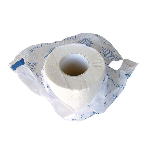 Image of GEN Bath Tissue, Wrapped, Septic Safe, 2-Ply, White, 300 Sheets/roll, 96 Rolls/carton