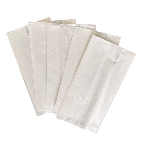 Image of GEN Tall-Fold Napkins, 1-Ply, 5.98 x 11.38, White, 10,000/Carton