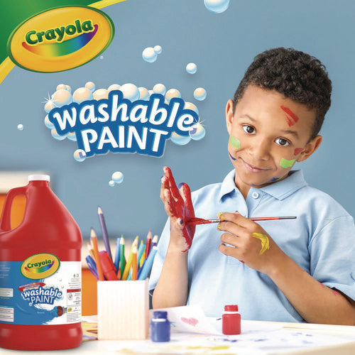 Image of Crayola® Washable Paint, Red, 1 Gal Bottle