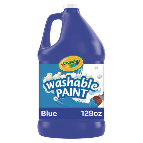 Image of Crayola® Washable Paint, Blue, 1 Gal Bottle