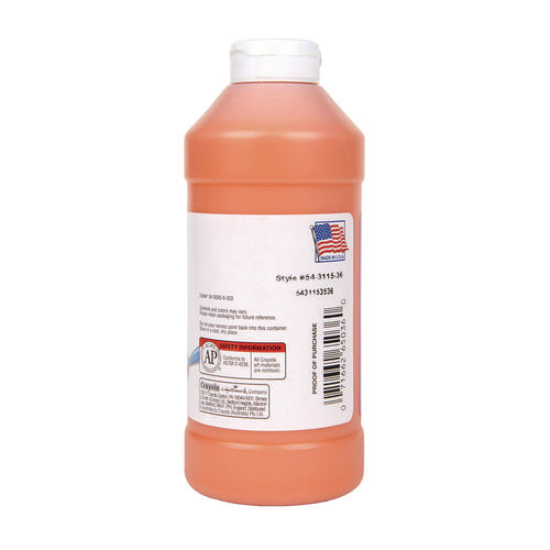 Image of Crayola® Artista Ii Washable Tempera Paint, Orange, 16 Oz Bottle
