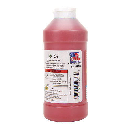 Image of Crayola® Premier Tempera Paint, Red, 16 Oz Bottle