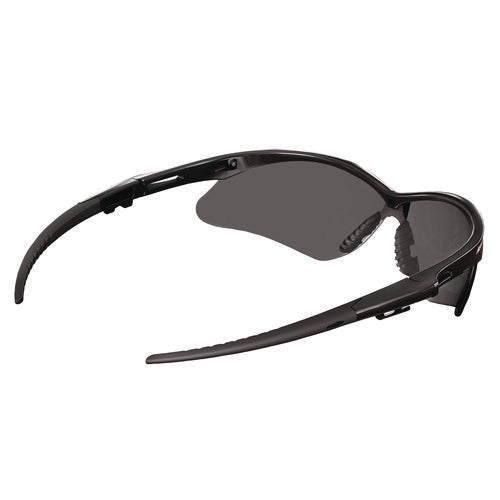 Image of KleenGuard V30 Nemesis VL Safety Glasses, Black Frame, Smoke Lens, 12/Carton