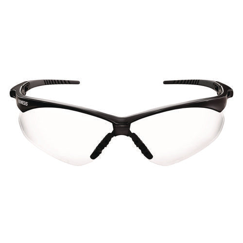 Image of KleenGuard V30 Nemesis VL Safety Glasses, Black Frame, Clear Lens, 12/Carton