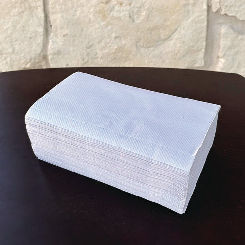 Image of Boardwalk® Boardwalk Green Single-Fold Towels, 1-Ply, 9.13 x 10.25, Natural White, 250/Pack, 16 Packs/Carton