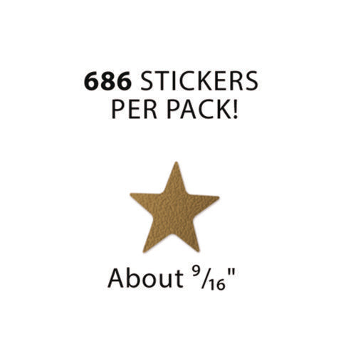 Image of Teacher Created Resources Sticker Valu-Pak, Foil Stars, 686/pack