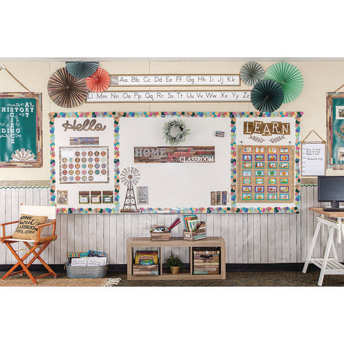 Image of Teacher Created Resources Better Than Paper Bulletin Board Roll, 4 Ft X 12 Ft, White Wood