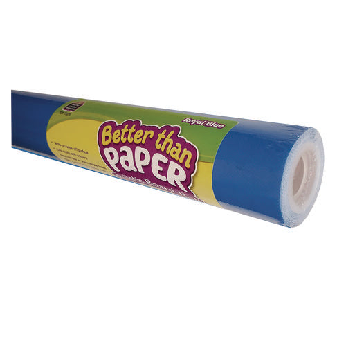 Image of Teacher Created Resources Better Than Paper Bulletin Board Roll, 4 Ft X 12 Ft, Royal Blue