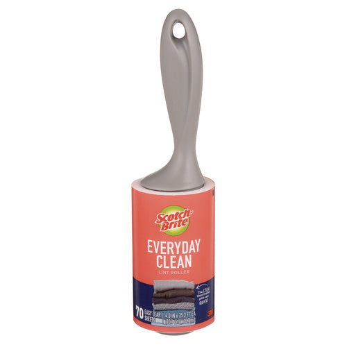 Image of Scotch-Brite Everyday Clean Lint Roller, 70 Sheets/Roll