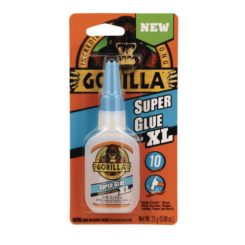 Image of Gorilla® Super Glue, 0.88 oz, Dries Clear