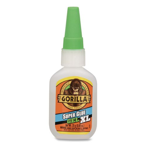Image of Gorilla® Super Glue Gel, 0.88 oz, Dries Clear