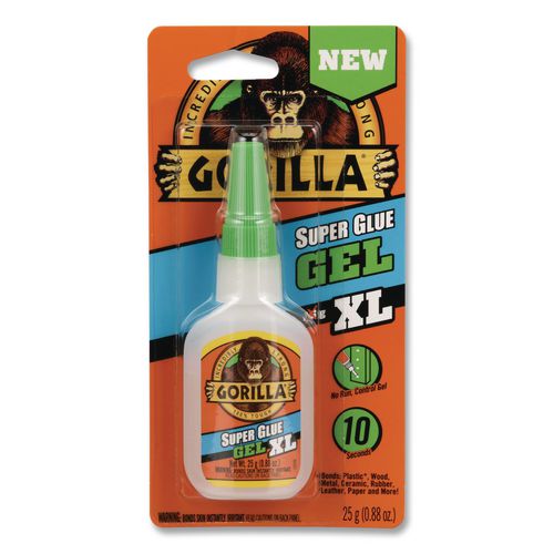 Image of Gorilla® Super Glue Gel, 0.88 oz, Dries Clear
