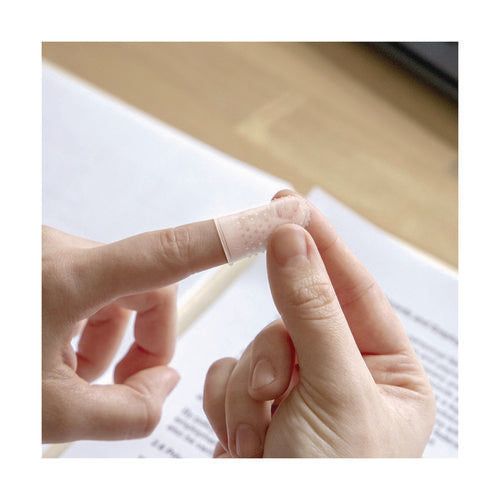 Image of LEE Micro-Gel Fingertips, Small, Medium, Large, X-Large, Clear, 12/Pack