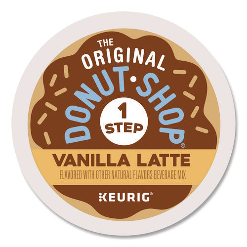 Image of The Original Donut Shop® Vanilla One Step Latte K-Cup, 20/Box