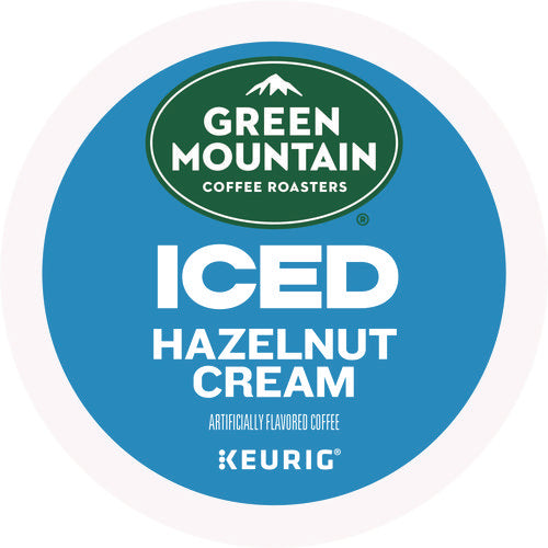 Image of Green Mountain Coffee® Hazelnut Cream Brew Over Ice Coffee K-Cups, 24/box