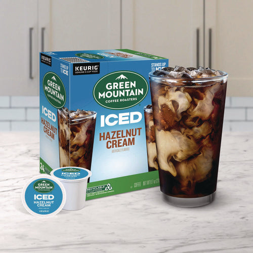 Image of Green Mountain Coffee® Hazelnut Cream Brew Over Ice Coffee K-Cups, 24/box