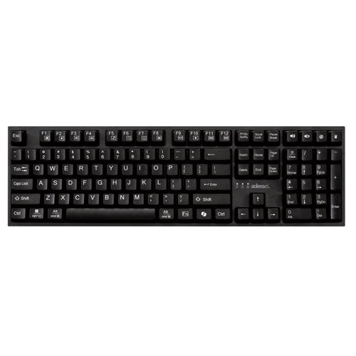 Image of Adesso EasyTouch 670UB Keyboard, Black