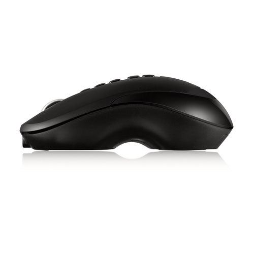 Image of Adesso iMouse P40 Wireless Multifunctional Presenter Mouse, 2.4 GHz Frequency/100 ft Wireless Range, Left/Right, Black