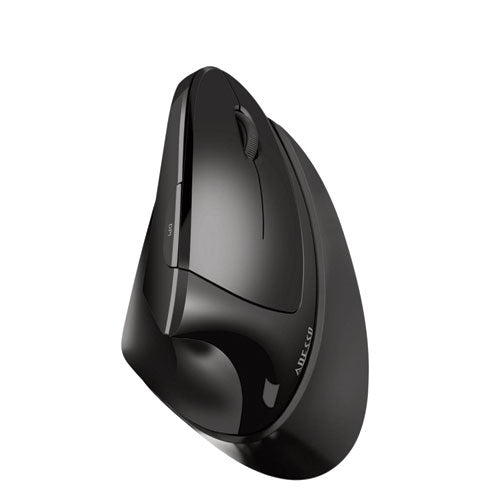 Image of Adesso iMouse V30 Wireless Adjustable Vertical Ergonomic Mouse-TAA, 2.4 GHz/30 ft Wireless Range, Right Hand Use, Black