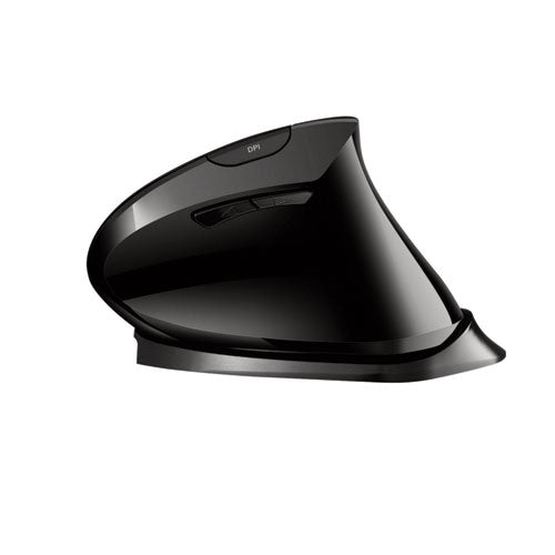 Image of Adesso iMouse V30 Wireless Adjustable Vertical Ergonomic Mouse-TAA, 2.4 GHz/30 ft Wireless Range, Right Hand Use, Black