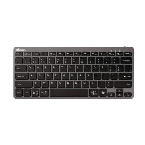 Image of Adesso WKB-7000 Keyboard, Gray/Black