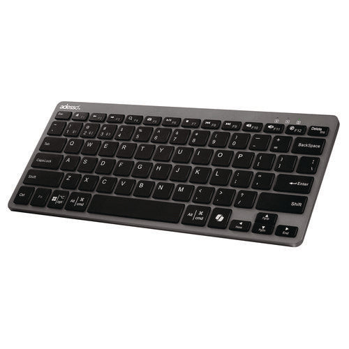 Image of Adesso WKB-7000 Keyboard, Gray/Black
