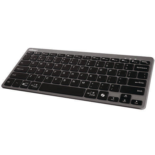 Image of Adesso WKB-7000 Keyboard, Gray/Black