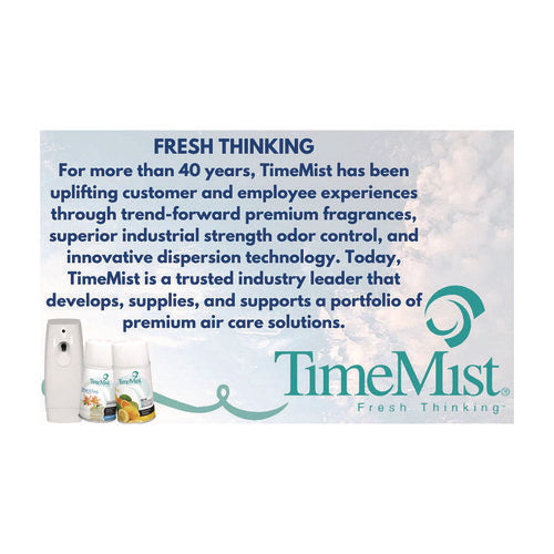 Image of TimeMist® Classic Metered Aerosol Fragrance Dispenser, 3.75" X 3.25" X 9.5", White