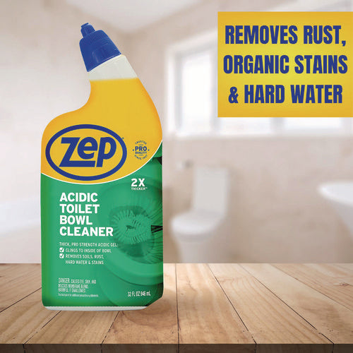 Image of Zep® Acidic Toilet Bowl Cleaner, Mint, 32 Oz Bottle