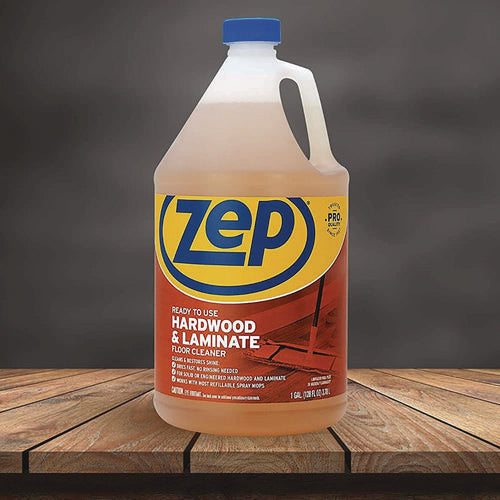 Image of Zep Commercial® Hardwood And Laminate Cleaner, Fresh Scent, 1 Gal, 4/carton