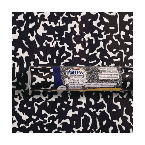 Image of Pacon® Fadeless Paper Roll, 50 lb Weight, 47.25" x 50 ft, White/Black