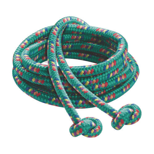 Image of Champion Sports Braided Nylon Jump Ropes, 8 Ft, Assorted, 6/pack