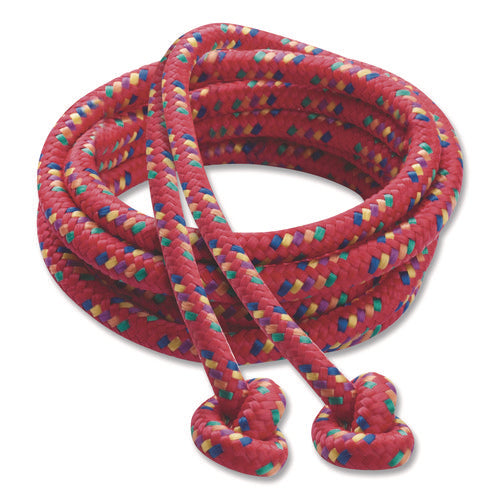 Image of Champion Sports Braided Nylon Jump Ropes, 8 Ft, Assorted, 6/pack