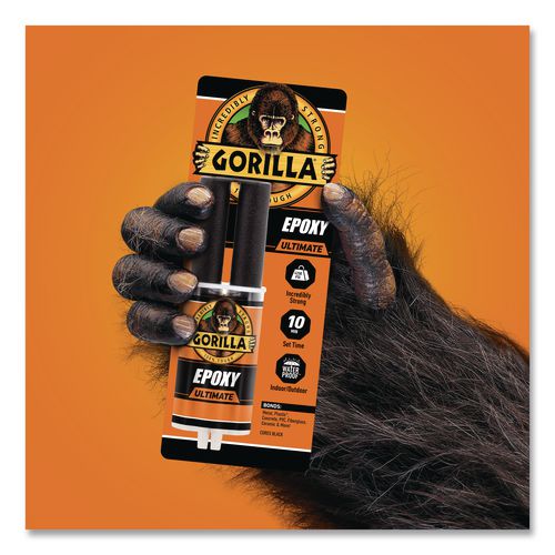 Image of Gorilla® Epoxy Ultimate, 0.85 oz Syringe, Dries Black