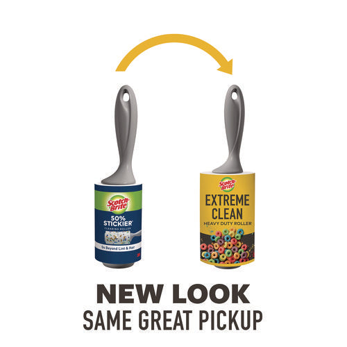 Image of Scotch-Brite® Extreme Clean Lint Roller, 100 Sheets/Roll