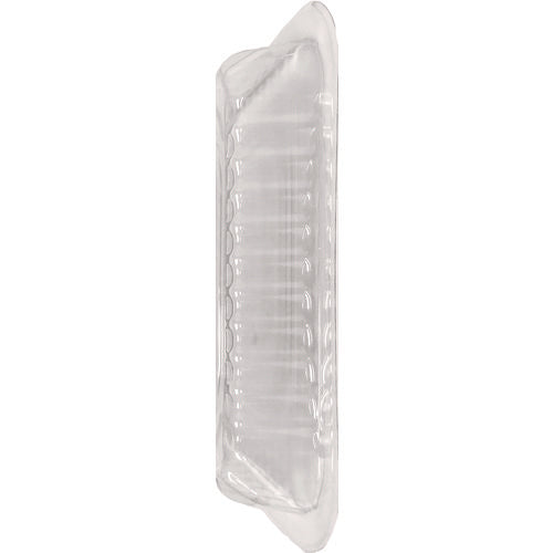 Image of HFA® Plastic Dome Lids, Fits 1 lb Oblong Pan, Clear, 1,000/Carton