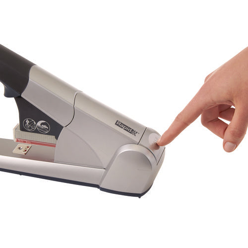 Image of Rapid® Heavy-Duty Cartridge Stapler, 80-Sheet Capacity, Silver