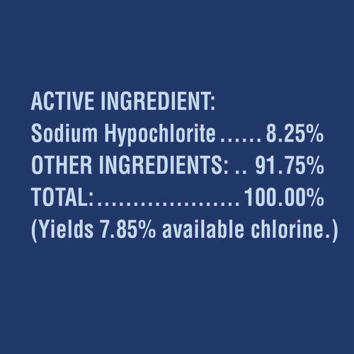 Image of Clorox® Concentrated Germicidal Bleach, Regular, 121 Oz Bottle, 3/carton