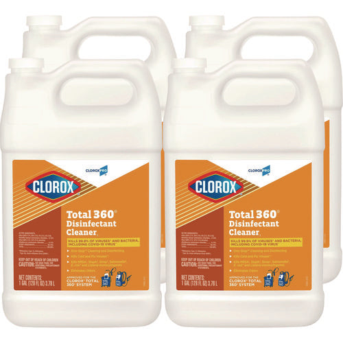 Image of Clorox® Total 360 Disinfectant Cleaner, 128 Oz Bottle, 4/carton