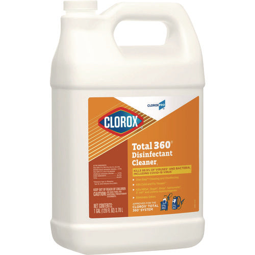 Image of Clorox® Total 360 Disinfectant Cleaner, 128 Oz Bottle, 4/carton