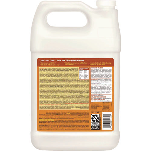 Image of Clorox® Total 360 Disinfectant Cleaner, 128 Oz Bottle, 4/carton
