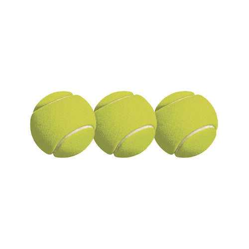 Image of Champion Sports Tennis Balls, 2.5" Diameter, Yellow, 3/pack